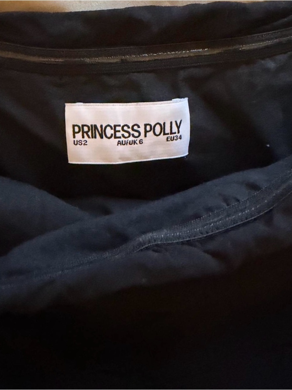 Princess Polly Black Strapless Mini Dress - Picture 4 of 4